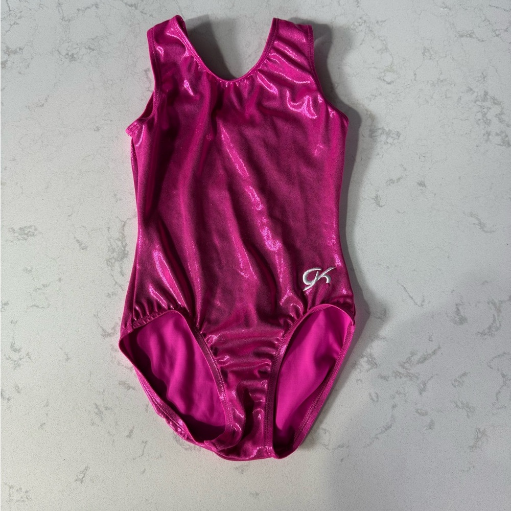 GK Shimmering Pink Leotard - CL